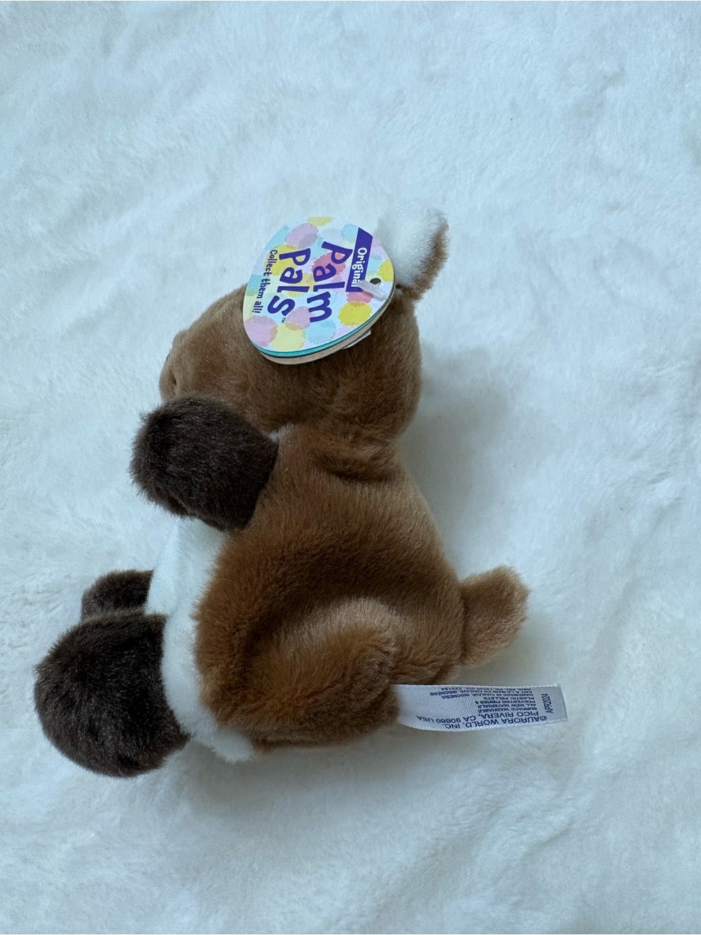 Palm Pals Dash Reindeer Plush NWT Aurora World 5” rare toy Stuffed plushie - Picture 4 of 6